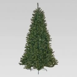 7.5ft Noble Fir Pre-Lit Hinged Full Artificial Christmas Tree Clear Lights - Christopher Knight Home