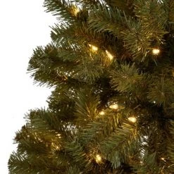 7.5ft Noble Fir Pre-Lit Hinged Full Artificial Christmas Tree Clear Lights - Christopher Knight Home -Christmas Trees Sales Store unnamed file 1028