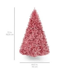 Best Choice Products Artificial Tinsel Christmas Tree Festive Holiday Decoration w/ Stand - Pink 13 Best Choice Products Artificial Tinsel Christmas Tree Festive Holiday Decoration w/ Stand - Pink -Christmas Trees Sales Store unnamed file 1086