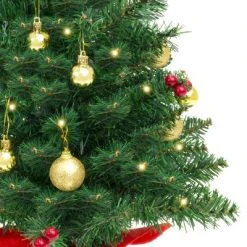 Best Choice Products 22in Pre-Lit Tabletop Artificial Christmas Tree w/ LED Lights, Berries, Ornaments -Christmas Trees Sales Store unnamed file 1101