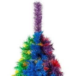 Best Choice Products 7ft Artificial Colorful Rainbow Christmas Tree, Full Fir Holiday Decor w/ 1,213 Tips, Metal Stand -Christmas Trees Sales Store unnamed file 1201