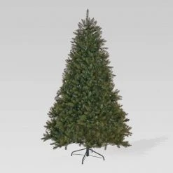7ft Fraser Fir Hinged Full Artificial Christmas Tree Clear Lights - Christopher Knight Home