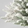 3.5' Unlit Flocked Balsam Fir Artificial Christmas Tree - Wondershop™