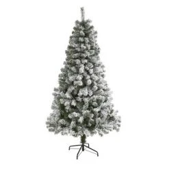 Nearly Natural Unlit Flocked West Virginia Artificial Christmas Tree 15 Nearly Natural Unlit Flocked West Virginia Artificial Christmas Tree -Christmas Trees Sales Store unnamed file 1303