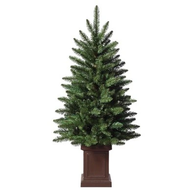 Haute Decor Haute Décor 3.5' Unlit Potted Berkeley Fir Artificial Christmas Tree 1 Haute Decor Haute Décor 3.5' Unlit Potted Berkeley Fir Artificial Christmas Tree