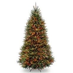 National Tree Company Pre-Lit Full Dunhill Fir Hinged Artificial Christmas Tree Multicolor Lights -Christmas Trees Sales Store unnamed file 1423