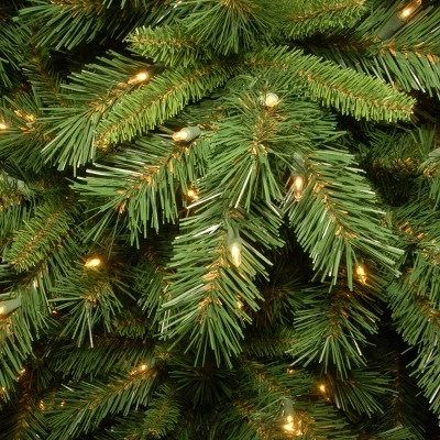 6.5ft National Tree Company Tiffany Fir Artificial Tree 600ct Clear 1 6.5ft National Tree Company Tiffany Fir Artificial Tree 600ct Clear