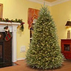 National Tree Company 7.5ft Pre-lit Dunhill Fir Hinged Full LED Artificial Tree with 700 Low Voltage Dual Led Lights with 9 Function Footswitch 8 National Tree Company 7.5ft Pre-lit Dunhill Fir Hinged Full LED Artificial Tree with 700 Low Voltage Dual Led Lights with 9 Function Footswitch -Christmas Trees Sales Store unnamed file 1456