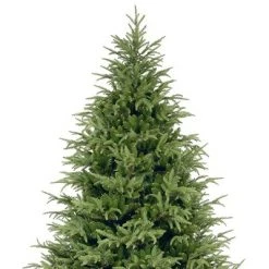 National Tree Company Feel Real Frasier Grande 7 Foot Full Prelit Artificial Holiday Tree with White Lights, Metal Base and Easy Assembly, Green