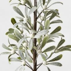 18" Mistletoe with Berries Artificial Tree - Wondershop™