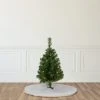 Northlight 2' Pre-Lit Oakridge Noble Fir Artificial Christmas Tree, Clear Lights