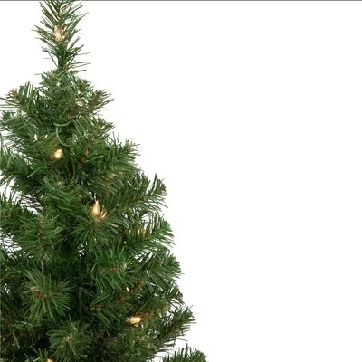 Northlight 2' Pre-Lit Oakridge Noble Fir Artificial Christmas Tree, Clear Lights 3 Northlight 2' Pre-Lit Oakridge Noble Fir Artificial Christmas Tree, Clear Lights - Image 3