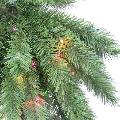 Puleo 6' Pre-Lit Artificial Palm Tree Multicolor Lights 2 Puleo 6' Pre-Lit Artificial Palm Tree Multicolor Lights - Image 2