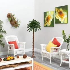 5ft Nearly Natural Pre-Lit LED Palm Artificial Christmas Tree Warm White Lights -Christmas Trees Sales Store unnamed file 1705