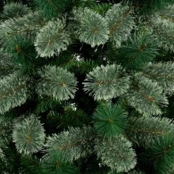 7' Unlit Slim Evergreen Virginia Pine Artificial Christmas Tree - Wondershop™