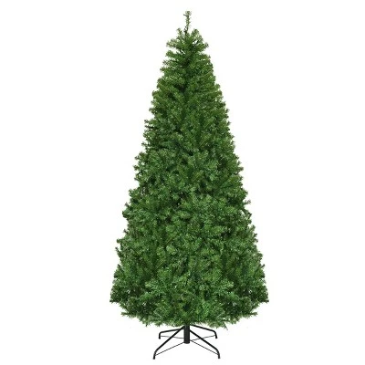 Costway 7Ft Pre-Lit Artificial Christmas Tree Hinged 500 LED Lights 8 Costway 7Ft Pre-Lit Artificial Christmas Tree Hinged 500 LED Lights - Image 8