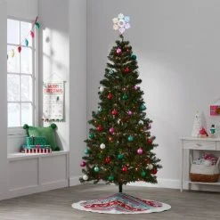 7' Pre-Lit Alberta Artificial Christmas Tree Multicolor Lights - Wondershop™