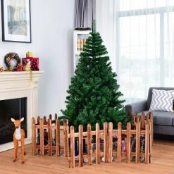 Costway 6FT/7.5FT/9FT PVC Christmas Tree Hinged Solid Metal Legs -Christmas Trees Sales Store unnamed file 2047
