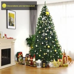 Costway 9ft Hinged Christmas Tree Douglas Full Fir Tree 3594 Tips -Christmas Trees Sales Store unnamed file 2275