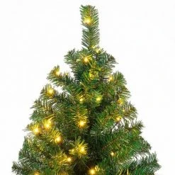 Costway 9Ft Pre-Lit PVC Christmas Tree Hinged 700 LED Lights Green -Christmas Trees Sales Store unnamed file 2321
