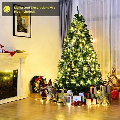 Costway 7.5ft Hinged Christmas Tree Douglas Full Fir Tree 2254 Tips 1 Costway 7.5ft Hinged Christmas Tree Douglas Full Fir Tree 2254 Tips