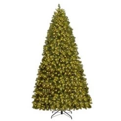 Costway 6FT/7FT/8Ft Pre-Lit PVC Christmas Tree Spruce Hinged 560/700/880 Lights -Christmas Trees Sales Store unnamed file 2340