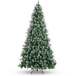 Best Choice Products Pre-Decorated Holiday Christmas Pine Tree w/ Metal Base -Christmas Trees Sales Store unnamed file 2591