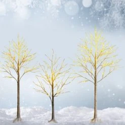 Costway 5ft Pre-lit White Twig Birch Tree for Christmas Holiday w/ 72 LED Lights 12 Costway 5ft Pre-lit White Twig Birch Tree for Christmas Holiday w/ 72 LED Lights -Christmas Trees Sales Store unnamed file 281