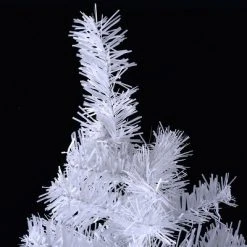 Costway 5Ft/6Ft/7Ft/8Ft Artificial PVC Christmas Tree W/Stand Holiday Season Indoor Outdoor White -Christmas Trees Sales Store unnamed file 2959