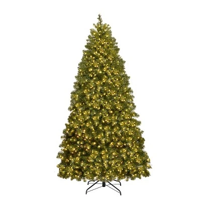 Costway Pre-Lit PVC Christmas Tree 6Ft Spruce Hinged 560 LED Lights 2 Costway Pre-Lit PVC Christmas Tree 6Ft Spruce Hinged 560 LED Lights - Image 2
