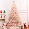 Costway 6ft/7ft Christmas Tree Hinged Full Fir Tree Metal Season
