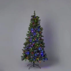 7' Pre-Lit Douglas Artificial Christmas Tree LED Dual Color Lights - Wondershop™ -Christmas Trees Sales Store unnamed file 32