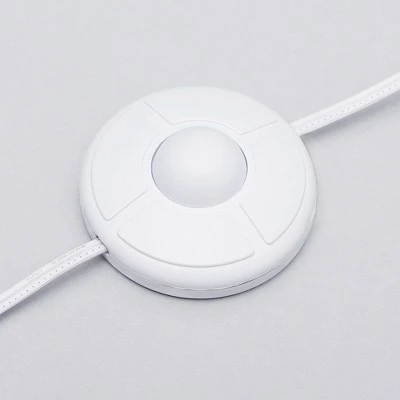 Home Heritage Anson 7-Foot Pencil Pine Flocked Artificial Christmas Tree Prelit with 300 White Microdot LED Lights, 747 PVC Foliage Tips, Stand 3 Home Heritage Anson 7-Foot Pencil Pine Flocked Artificial Christmas Tree Prelit with 300 White Microdot LED Lights, 747 PVC Foliage Tips, Stand - Image 3