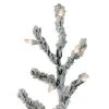 Northlight 3' Pre-Lit Flocked Alpine Twig Artificial Christmas Tree - Warm White Lights