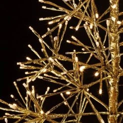 Alpine Corporation 5ft Alpine Festive Golden Artificial Christmas Tree with Warm White LED Lights -Christmas Trees Sales Store unnamed file 344