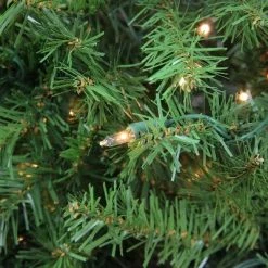 Northlight 9' Prelit Artificial Christmas Tree Full Profile Northern Pine - Clear Lights