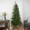 Northlight 7.5' Prelit Artificial Christmas Tree Half Wall Canyon Pine - Clear Lights