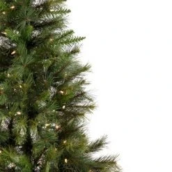Northlight 7.5' Prelit Artificial Christmas Tree Half Wall Canyon Pine - Clear Lights 11 Northlight 7.5' Prelit Artificial Christmas Tree Half Wall Canyon Pine - Clear Lights -Christmas Trees Sales Store unnamed file 3549