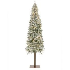 Best Choice Products Pre-Lit Snow Flocked Pencil Alpine Christmas Tree Holiday Decoration w/ LED Lights, Stand 15 Best Choice Products Pre-Lit Snow Flocked Pencil Alpine Christmas Tree Holiday Decoration w/ LED Lights, Stand -Christmas Trees Sales Store unnamed file 356