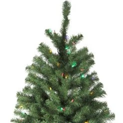 Northlight 7.5' Prelit Artificial Christmas Tree Full Multi-Function Basset Pine - Dual Color LED lights -Christmas Trees Sales Store unnamed file 3591