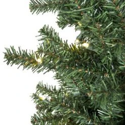 Best Choice Products Pre-Lit Pencil Alpine Christmas Tree Holiday Decoration w/ LED Lights, Stand -Christmas Trees Sales Store unnamed file 360