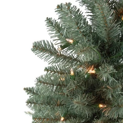 Northlight 6.5' Prelit Artificial Christmas Tree Fairbanks Alpine - Clear Lights 2 Northlight 6.5' Prelit Artificial Christmas Tree Fairbanks Alpine - Clear Lights - Image 2