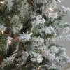 Northlight 6' Prelit Artificial Christmas Tree Flocked Balsam Pine - Clear Lights