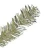 Northlight 7' Prelit Artificial Christmas Tree Metallic Sheer Champagne Tinsel - Clear Lights