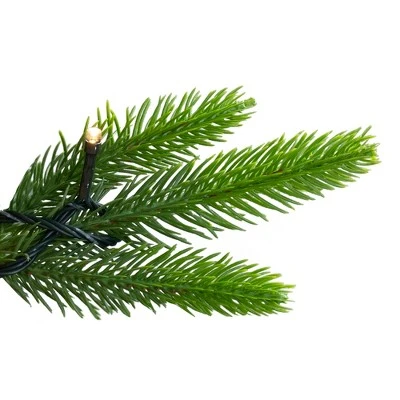 Northlight 7.5' Pre-Lit Gunnison Pine Artificial Christmas Tree - Clear Lights 2 Northlight 7.5' Pre-Lit Gunnison Pine Artificial Christmas Tree - Clear Lights - Image 2