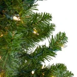 Northlight 5' Prelit Artificial Christmas Tree Medium Canadian Pine - Clear Lights