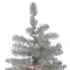Northlight 7.5' PrelitArtificial Christmas Tree Full Metallic Pine - Clear Lights