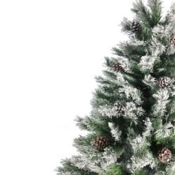 Northlight 7' Flocked Angel Pine Artificial Christmas Tree - Unlit -Christmas Trees Sales Store unnamed file 3706