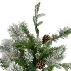 Northlight 6.5' Flocked Rosemary Emerald Angel Pine Artificial Christmas Tree - Unlit 5 Northlight 6.5' Flocked Rosemary Emerald Angel Pine Artificial Christmas Tree - Unlit -Christmas Trees Sales Store unnamed file 3731