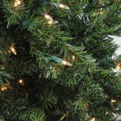 Northlight 8' Prelit Artificial Christmas Tree Full Canadian Pine - Clear Lights